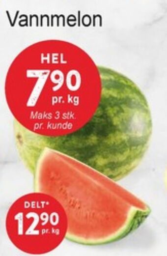 Joker Ukjent vannmelon tilbud