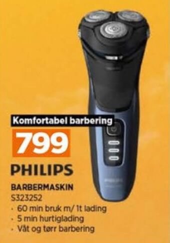 POWER Philips barbermaskin tilbud