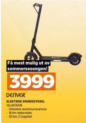 Denver el sparkesykkel