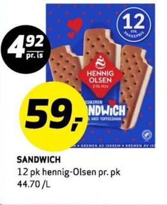 Bunnpris Sandwich tilbud