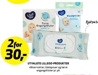 Bunnpris Utvalgte Lillego -Produkter tilbud
