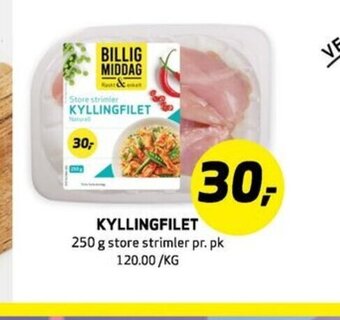 Bunnpris Kyllingfilet tilbud