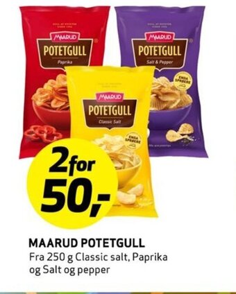 Bunnpris Maarud Potetgull tilbud