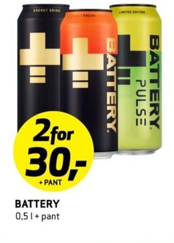 Bunnpris Battery tilbud