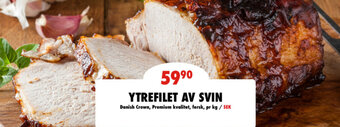 Nordby Supermarket Ytrefilet av svin tilbud