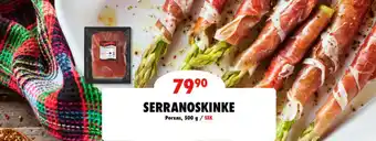 Nordby Supermarket Serranoskinke tilbud