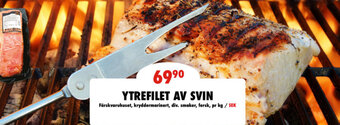 MaxiMat Svinesund Ytrefilet av svin tilbud