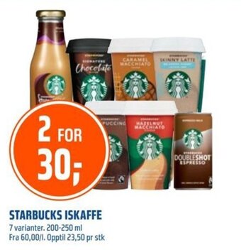 Coop Obs Starbucks iskaffe tilbud