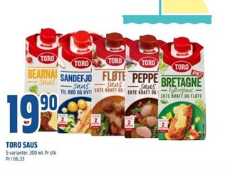 Coop Obs Toro saus tilbud