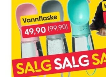 Rusta Vannflaske tilbud