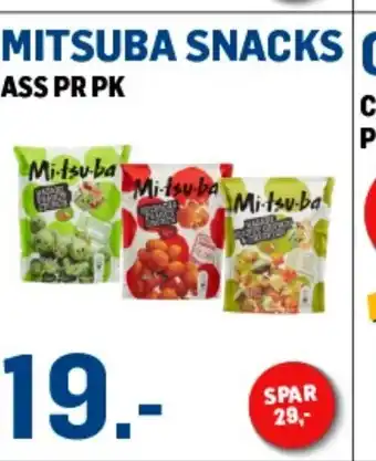 Price Lagerbutikk Mitsuba Snacks tilbud