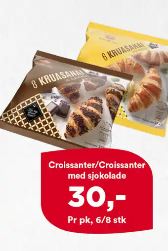 Iceland Croissanter / Croissanter med sjokolade tilbud