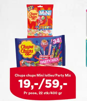 Iceland Chupa Chups Mini Lollies /Party Mix tilbud