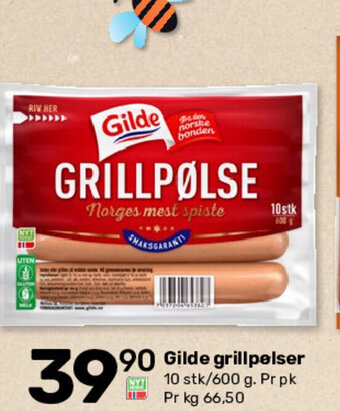 Matkroken Gilde Grillpølser tilbud
