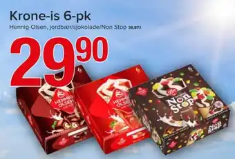 Spar Krone-is 6-pk tilbud
