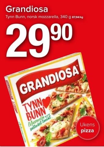 Spar Grandiosa tilbud