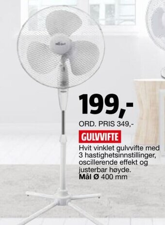 Bauhaus Gulvvifte tilbud
