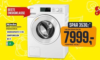 Skousen Miele Vaskemaskin tilbud