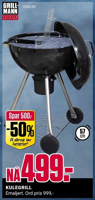 Europris Kulegrill tilbud