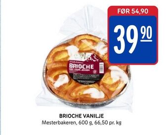 Rema 1000 Brioche vanilje tilbud