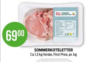 Kiwi First price koteletter tilbud