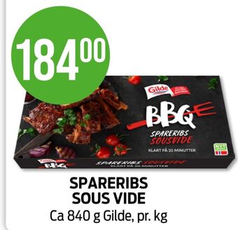 Kiwi Gilde spareribs tilbud