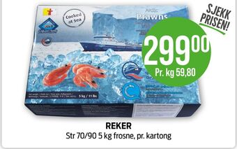 Kiwi Ukjent reker tilbud