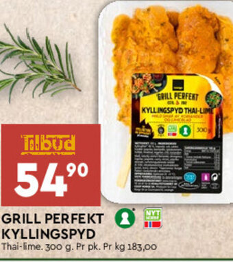 Coop Mega Grill Perfekt Kyllingspyd tilbud