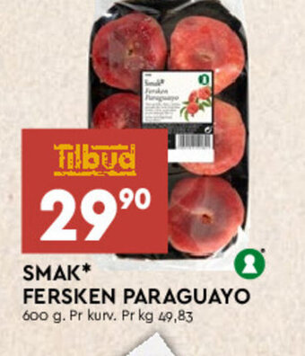 Coop Mega Smak Fersken Paraguayo tilbud