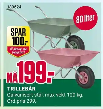 Europris TRILLEBÅR tilbud