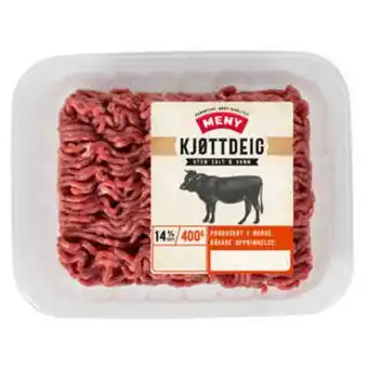 Meny Kjøttdeig storfe tilbud