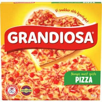 Meny Grandiosa pizza tilbud