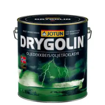 Maxbo Oljedekkbeis drygolin hvit 10l tilbud