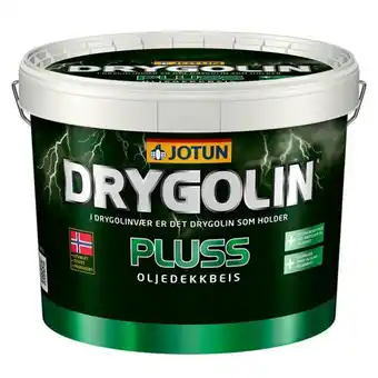 Maxbo Oljedekkbeis drygolin pluss hvit 10l tilbud