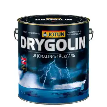 Maxbo Oljemaling drygolin hvit 10 ltr tilbud