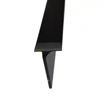 Maxbo Dekklist til benkeplate sort aluminium 63cm tilbud