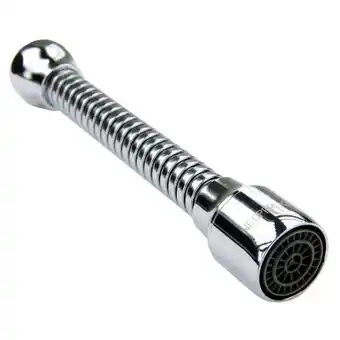 Maxbo Kjøkkendusj m.ledbar slange m22 krom forlenger ca 14cm tilbud