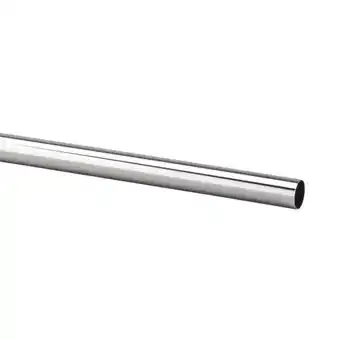 Maxbo Garderobestang 1850 mm sølv 1850 x 25 x 25 mm tilbud