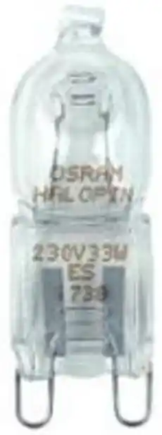 Maxbo Halogenpære halopin star 20w osram g9 klar tilbud