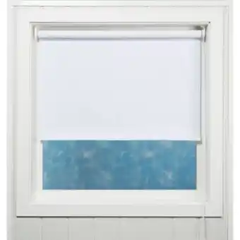 Maxbo Rullegardin lystett 120 cm hvit tilbud