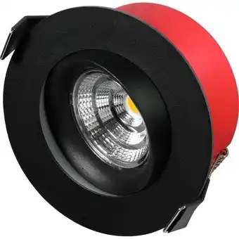 Megaflis Elko bright akse led 7w 2700k, sort tilbud