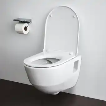 Megaflis Laufen pro rimless veggskål m/nisjer & toalettsete tilbud