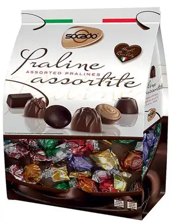 Rusta Sjokolade socado praline assortite tilbud