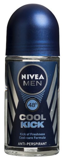 Rusta Deodorant, roll-on nivea tilbud