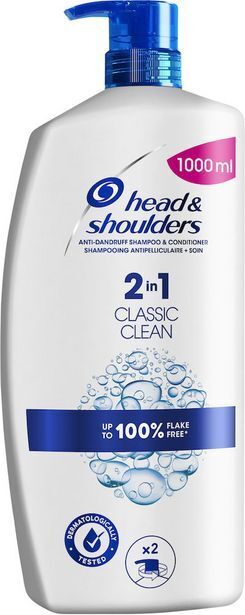 Rusta Sjampo head & shoulders tilbud