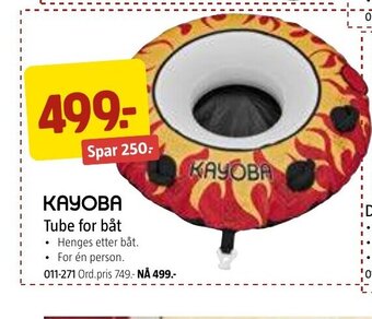 Jula Kayoba Tube For Båt tilbud