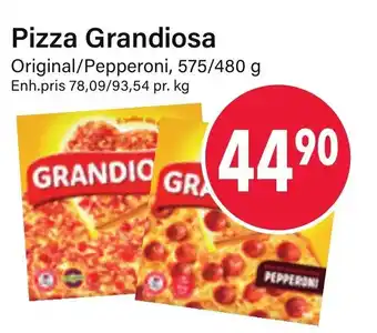 Nærbutikken Pizza Grandiosa tilbud