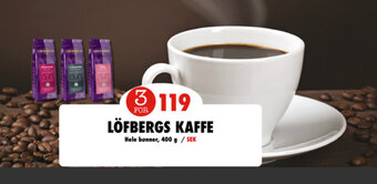 MaxiMat Svinesund Löfbergs Kaffe tilbud