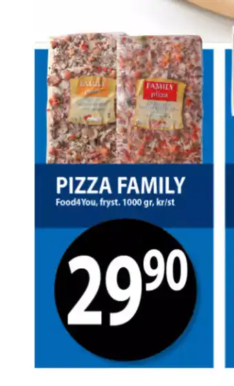 MaxiMat Töcksfors Pizza Family tilbud