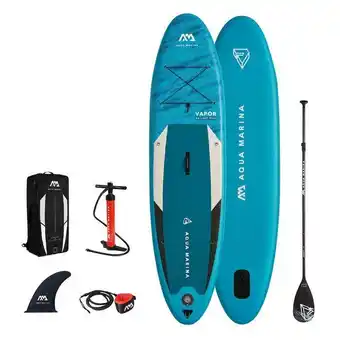 Rusta Oppblåsbart sup-brett aqua marina tilbud
